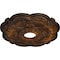 Ekena Millwork Rotherham Ceiling Medallion (Fits Canopies up to 3 1/2"), 18"OD x 3 1/2"ID x 1 1/2"P, Rust CM17RORUS - alternate 2